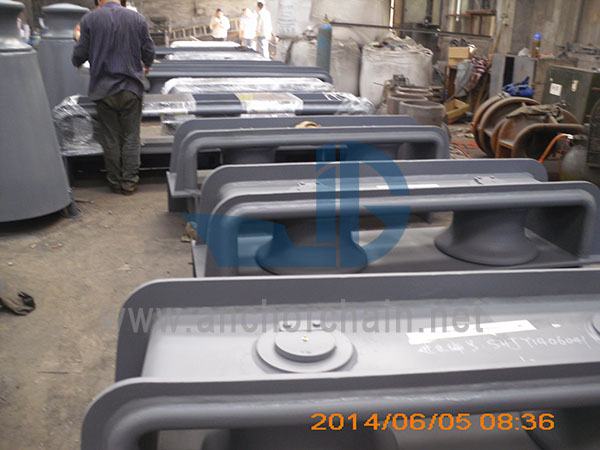 Fairlead สองลูกกลิ้งแบบปิด