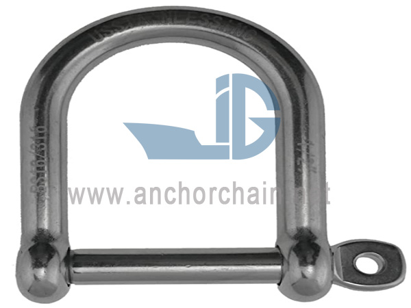 D-Shackle แบบกว้าง,SS304 OR SS316