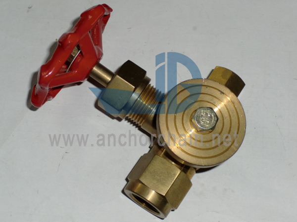 DIN 16271 วาล์วปิดสำหรับเครื่องมือวัดแรงดันรุ่น 91011