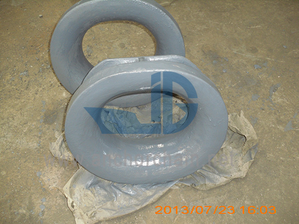 DIN81915-1998 A ประเภท Bulwark Mounted Ship Chock