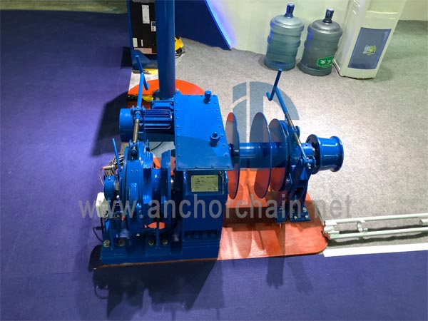 Double Shaft Type Electric Windlass Mooring Winch