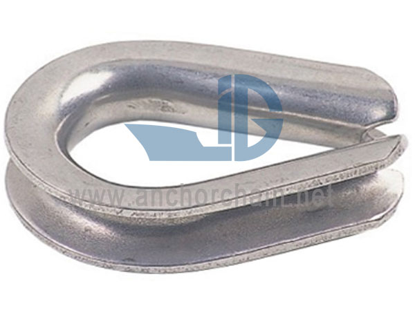JIS B 2802 Thimble C Type สำหรับเชือกมะนิลา(ไฟเบอร์)