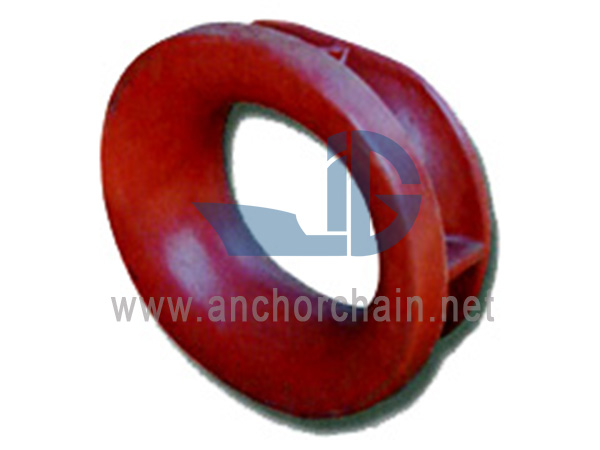 JIS F 2007-1976 A ประเภท Bulwark Mounted Mooring Chock