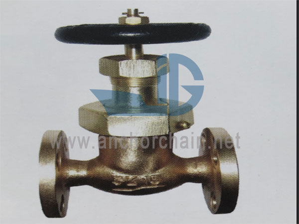 JIS F 7411 Bronze 5K เช็คโกลบวาล์วแบบขันเกลียว (Union Bonnet Type)