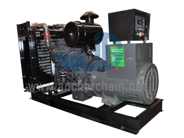 ชุดเครื่องกำเนิดไฟฟ้า Shangchai ขนาด 75KW มารีน
