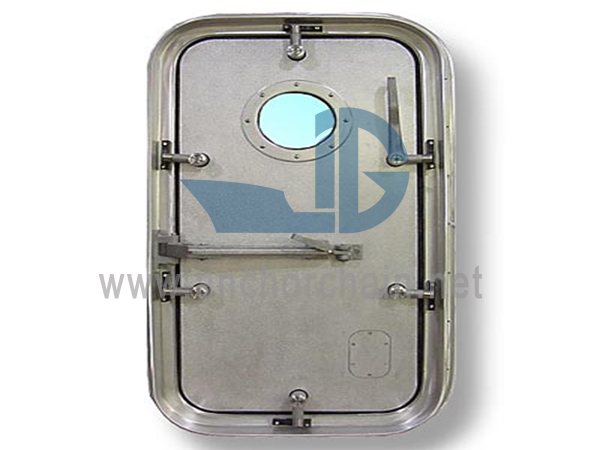 ประตู Weathertight ของ Marine Aluminium Quick พร้อมคันโยกเดียว
