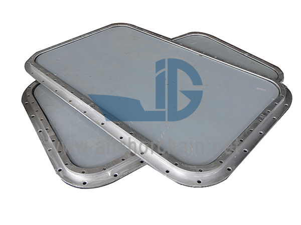 หน้าต่างสี่เหลี่ยมคงที่สำหรับ Marine Steel สำหรับ Wheelhouse