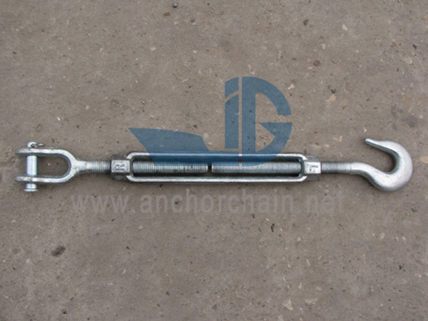 Turnbuckles เปิดร่างกายด้วยกรามและตะขอ