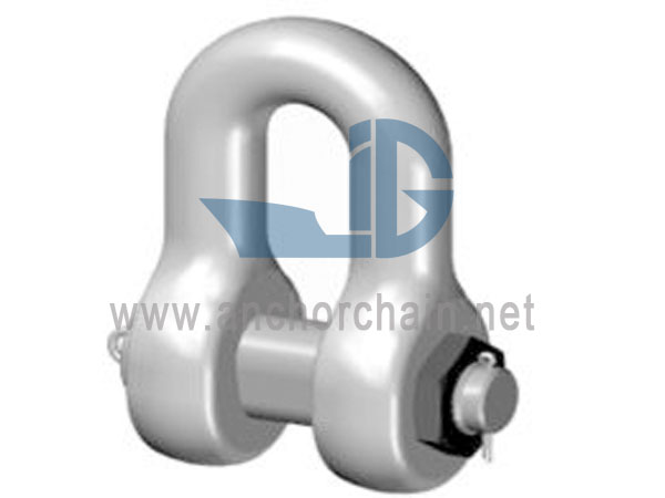 พิมพ์ D15 Dee Safety Pin Shackle
