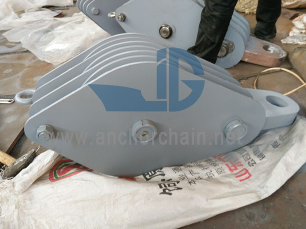 บล็อกเชือกลวดสลิงคู่ ZHC ซีรี่ส์สำหรับตะขอคู่เรือ